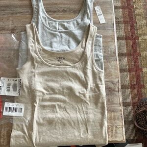 J Crew Shelf Bra Tanks